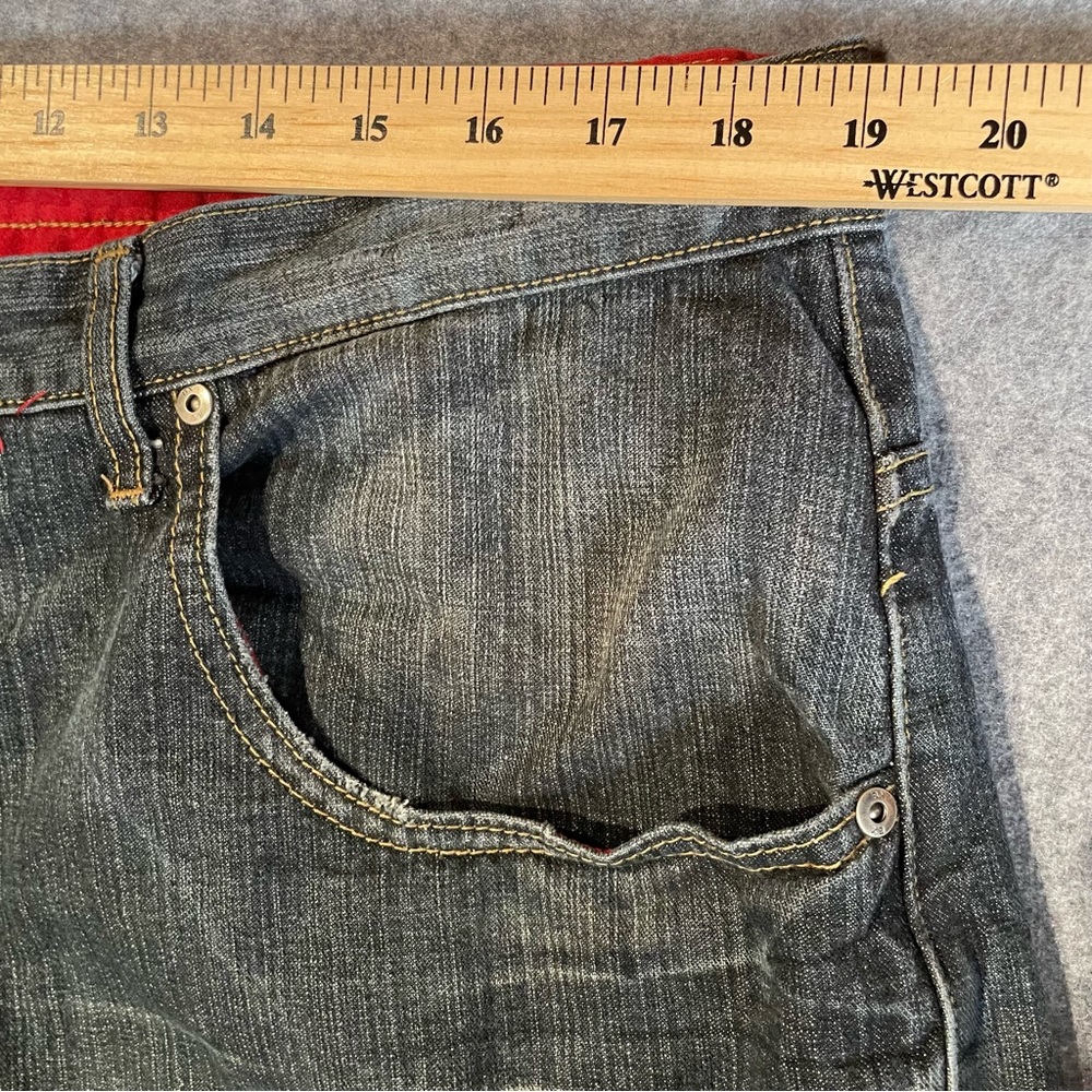 Brooklyn Xpress Jeans Men’s Size W40 x L34 Medium Wash Baggy Fit 100% Cotton - Picture 8 of 13